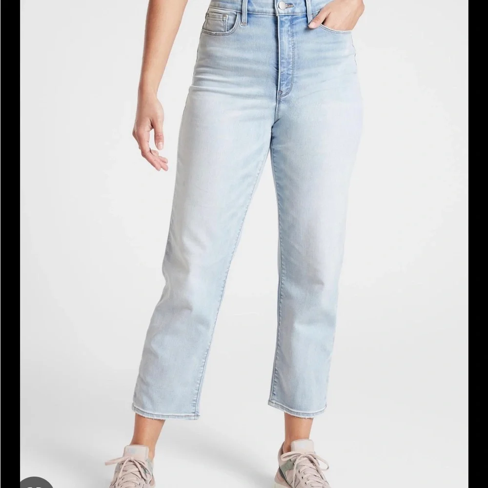 Sculptek Straight Leg Ankle Jean Light Wash/very high waist - Picture 4 of 5